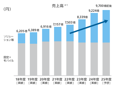 ソリューション等売上高