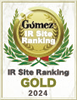 Gomez IR Site Ranking