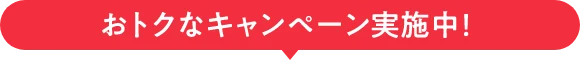 おトクなキャンペーン実施中！