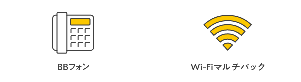 BBフォン Wi-Fiマルチパック