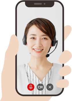 おすすめポイント2 アドバイザーの顔が見える あんしん応対