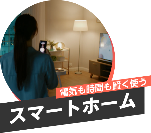 電気も時間も賢く使う スマートホーム